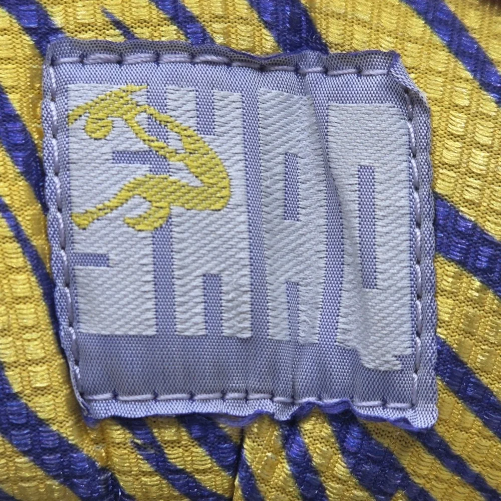 Reebok The Pump Shaq Attaq Sneakers Shoes LSU Tigers Lakers Purple Yellow Mens 9